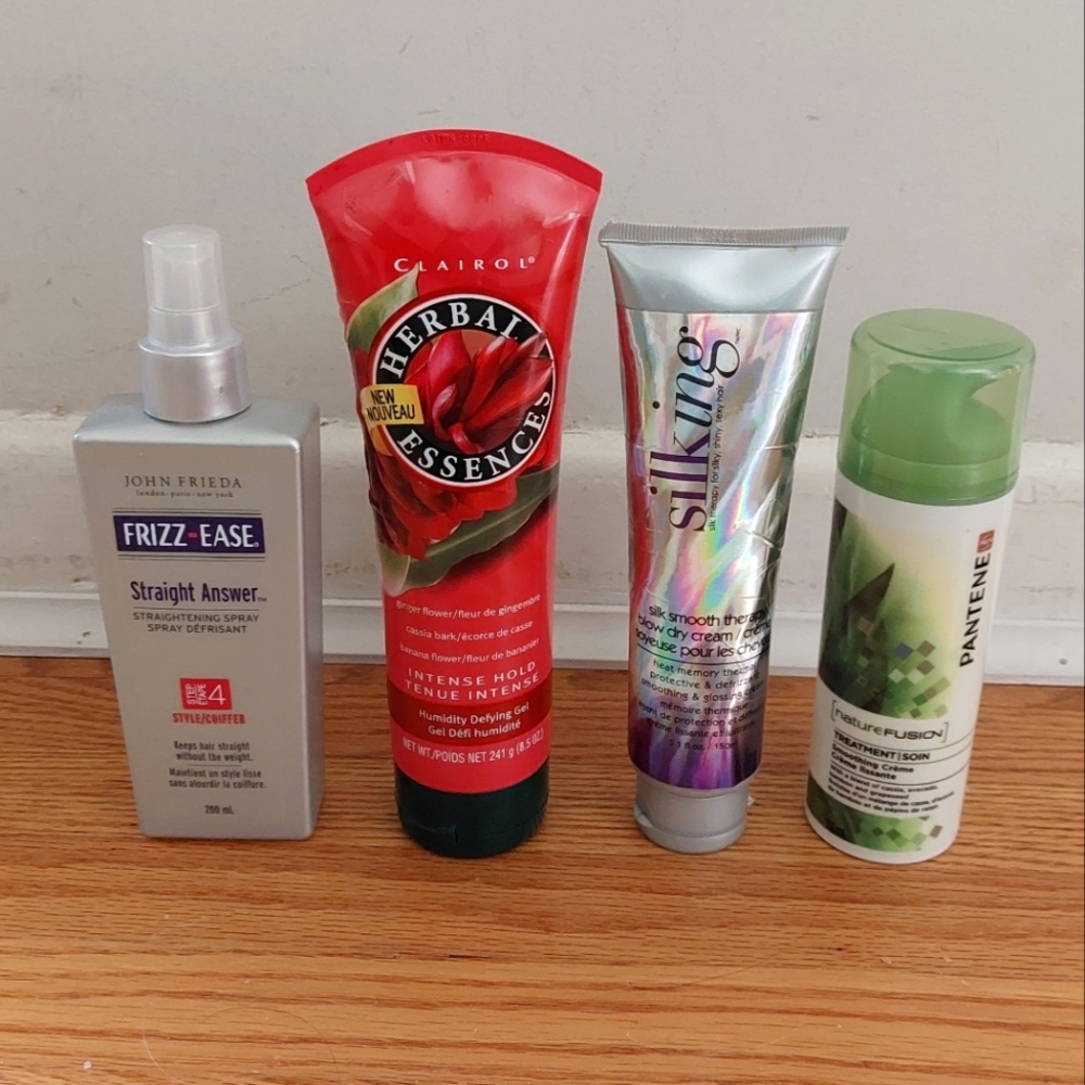 4pc Frizz Free Hair Care Bundle